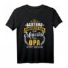 Achtung seine Majestät der Opa Spruch T-Shirt – Klassisches Geschenk für den Großvater zum Vatertag & Geburtstag