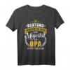 Achtung seine Majestät der Opa Spruch T-Shirt – Klassisches Geschenk für den Großvater zum Vatertag & Geburtstag