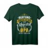 Achtung seine Majestät der Opa Spruch T-Shirt – Klassisches Geschenk für den Großvater zum Vatertag & Geburtstag