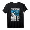 Genitiv Ins Wasser Weil Es Dativ Ist - Lustiges Lehrer T-Shirt mit Wortspiel für Lehrer, Erzieher & Pädagogen
