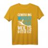 Genitiv Ins Wasser Weil Es Dativ Ist - Lustiges Lehrer T-Shirt mit Wortspiel für Lehrer, Erzieher & Pädagogen