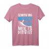 Genitiv Ins Wasser Weil Es Dativ Ist - Lustiges Lehrer T-Shirt mit Wortspiel für Lehrer, Erzieher & Pädagogen