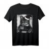 Lustiges Katzen Weihnachten Katzenliebhaber Verbrecher Shirt – Perfektes Geschenk für Katzenfans zu Weihnachten und Geburtstagen
