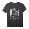 Lustiges Katzen Weihnachten Katzenliebhaber Verbrecher Shirt – Perfektes Geschenk für Katzenfans zu Weihnachten und Geburtstagen
