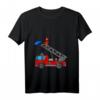 Kinder Feuerwehrauto T-Shirt für den jungen Feuerwehrmann – Perfekt für Feuerwehrfeste und Geburtstage