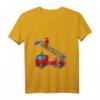 Kinder Feuerwehrauto T-Shirt für den jungen Feuerwehrmann – Perfekt für Feuerwehrfeste und Geburtstage