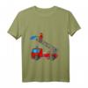 Kinder Feuerwehrauto T-Shirt für den jungen Feuerwehrmann – Perfekt für Feuerwehrfeste und Geburtstage