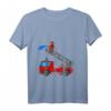Kinder Feuerwehrauto T-Shirt für den jungen Feuerwehrmann – Perfekt für Feuerwehrfeste und Geburtstage
