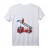 Kinder Feuerwehrauto T-Shirt für den jungen Feuerwehrmann – Perfekt für Feuerwehrfeste und Geburtstage