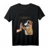 Boxer Hunde Mama Frauchen Damen T-Shirt - Süßes Hundemotiv für Hundeliebhaberinnen, Mütter & Geschenkideen für Geburtstag, Weihnachten & Muttertag