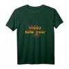 Silvester Shirt für Frauen & Männer - Happy New Year T-Shirt mit Feuerwerk für Silvesterpartys & Neujahrsfeier
