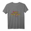 Silvester Shirt für Frauen & Männer - Happy New Year T-Shirt mit Feuerwerk für Silvesterpartys & Neujahrsfeier