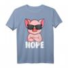 Schweine Nope Schweinchen Kinder Mädchen T-Shirt – Lustiges Schweine Design für Landwirte, Züchter & Schweine Liebhaber als Geschenkidee