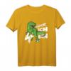 Kinder Dinosaurier 4 Geburtstag Deko - Ich bin 4 Dino Jungen & Mädchen T-Shirt für Dino Party & Geburtstagsgeschenk