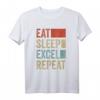 Vintage Retro Eat Sleep Excel Repeat Geschenk - Lustiges Excel T-Shirt für Männer, Frauen und Kinder, perfekt für Büro, Programmierung & Nerds