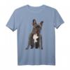 T-Shirt mit französischer Bulldogge, Aufschrift 'Love Frenchie Mom Dad' – Perfektes Geschenk für Bulldoggenliebhaber zum Valentinstag, Muttertag & Geburtstag