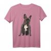 T-Shirt mit französischer Bulldogge, Aufschrift 'Love Frenchie Mom Dad' – Perfektes Geschenk für Bulldoggenliebhaber zum Valentinstag, Muttertag & Geburtstag