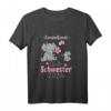 Kinder Große Schwester 2024 Elefanten Baby Verkündung T-Shirt – Originelles Geschenk zur Schwangerschafts- und Babyankündigung