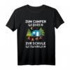 Camper Kind Camping T-Shirt mit Spruch und Wohnwagen Motiv – Perfekt für den Campingurlaub mit Kindern, Jungen & Mädchen