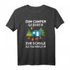 Camper Kind Camping T-Shirt mit Spruch und Wohnwagen Motiv – Perfekt für den Campingurlaub mit Kindern, Jungen & Mädchen