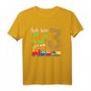 Kinder Junge Geburtstag T-Shirt für 3 Jahre mit Zug und Eisenbahn-Design – Perfekt für den Geburtstag, Kindergarten & Feier