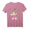 Einhorn Lets Party Outfit Damen & Mädchen – Lustiges Tanzendes Einhorn T-Shirt für Geburtstags-, Mottoparty, Weihnachtsfeier & Junggesellenabschied