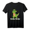 Kinder Großer Bruder T-Shirt mit Dabbing Dinosaurier – Süßes Geschenk für den Geburtstag oder die Ankunft des Babys
