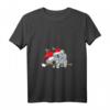 Lustiges Faultier & Baby Koala Mama Bär Nickerchen T-Shirt mit V-Ausschnitt – Weihnachtsgeschenk für Tierliebhaber und Faultier-Fans
