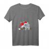 Lustiges Faultier & Baby Koala Mama Bär Nickerchen T-Shirt mit V-Ausschnitt – Weihnachtsgeschenk für Tierliebhaber und Faultier-Fans