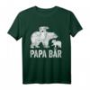 Lustiges Vatertags T-Shirt mit Bären und 2 Jungen - Humorvolles Geschenk für Papa, Vater & Familie