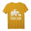 Lustiges Vatertags T-Shirt mit Bären und 2 Jungen - Humorvolles Geschenk für Papa, Vater & Familie