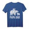 Lustiges Vatertags T-Shirt mit Bären und 2 Jungen - Humorvolles Geschenk für Papa, Vater & Familie