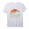 Retro Opa Bär mit vier Enkeln - Hoch 4 Opa T-Shirt für Großväter & Familiengeschenk