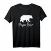Lustiges Bester Papa Vater Bär T-Shirt – Humorvolles Vatertags-, Geburtstags- und Weihnachtsgeschenk für Papa