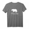 Lustiges Mama Bär Muttertags- und Geburtstagsgeschenk - Partnerlook T-Shirt für Mütter, Familien & Freunde