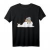 Lama & faul Faultier mit Baby Koala Mama Bär T-Shirt – Lustiges Tiermotiv für Valentinstag, Faultierfans & Tierliebhaber