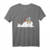 Lama & faul Faultier mit Baby Koala Mama Bär T-Shirt – Lustiges Tiermotiv für Valentinstag, Faultierfans & Tierliebhaber