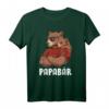 Papa Bär Vater Tochter Sohn Partnerlook T-Shirt – Perfektes Geschenk zum Vatertag & Geburtstag für Papa mit Baby
