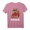 Papa Bär Vater Tochter Sohn Partnerlook T-Shirt – Perfektes Geschenk zum Vatertag & Geburtstag für Papa mit Baby