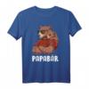 Papa Bär Vater Tochter Sohn Partnerlook T-Shirt – Perfektes Geschenk zum Vatertag & Geburtstag für Papa mit Baby