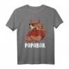 Papa Bär Vater Tochter Sohn Partnerlook T-Shirt – Perfektes Geschenk zum Vatertag & Geburtstag für Papa mit Baby