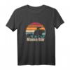 Mama Bär von 2 Kindern Muttertag T-Shirt - Hoch 2 Mama Geschenk für Zweifachmütter