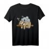 Lustiges süßes Faultier & Baby Koala Mama Bär Nickerchen T-Shirt – Perfektes Weihnachtsgeschenk für Tierliebhaber, Faule Freunde & Familie