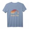 Retro Mama Bär T-Shirt für Muttertag - Dreifach Mama hoch 3 Geschenk für Mütter mit 3 Kindern