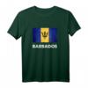 Die Flagge von Barbados T-Shirt - Karibisches Barbados Souvenir für Männer und Frauen, perfekt als Geschenk aus Bridgetown