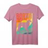 Barsoi Vintage Retro Hundeliebhaber Mama Papa Geschenk T-Shirt – Lustiges niedliches Geschenk für Borzoi-Fans und Hundeliebhaber