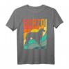 Barsoi Vintage Retro Hundeliebhaber Mama Papa Geschenk T-Shirt – Lustiges niedliches Geschenk für Borzoi-Fans und Hundeliebhaber