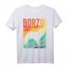 Barsoi Vintage Retro Hundeliebhaber Mama Papa Geschenk T-Shirt – Lustiges niedliches Geschenk für Borzoi-Fans und Hundeliebhaber