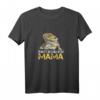 Damen Bartagamen Mama T-Shirt - Geschenkidee für Bartagamen Züchterinnen, Reptilienliebhaberinnen und Partnerlook mit Bartagamen Papa