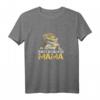 Damen Bartagamen Mama T-Shirt - Geschenkidee für Bartagamen Züchterinnen, Reptilienliebhaberinnen und Partnerlook mit Bartagamen Papa